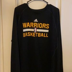 Warriors long sleeve practice shirts